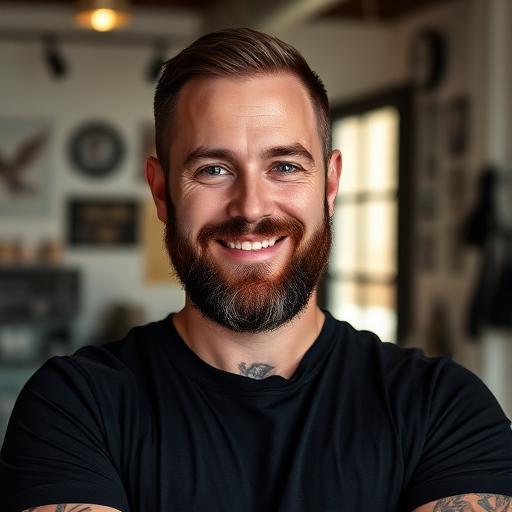 Jake Thompson, Artist at True North Tattoo