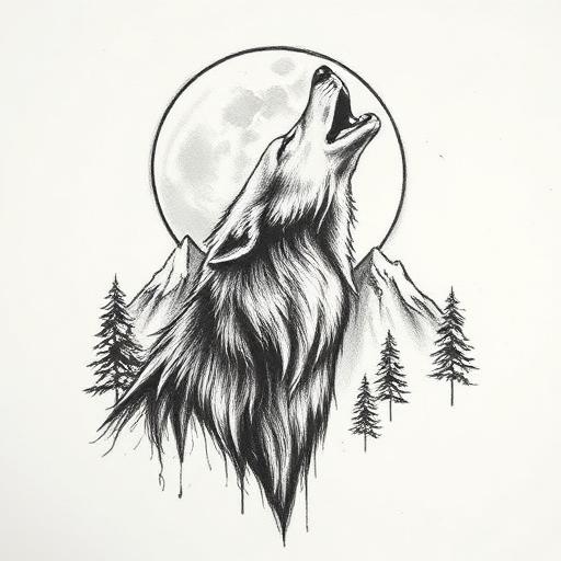 Wolf Portrait