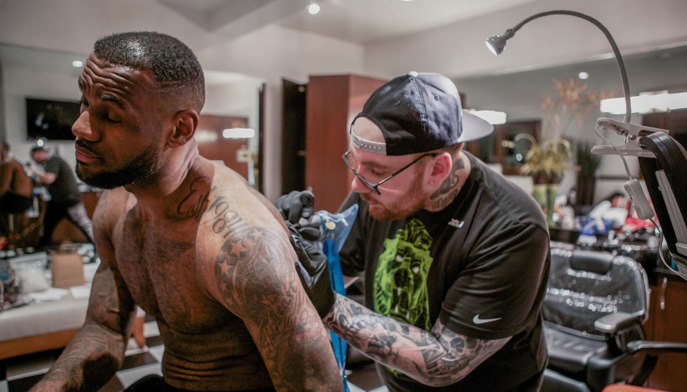 Bang Bang (Keith McCurdy), the celebrity tattoo artist known for tattooing musicians and stars in New York