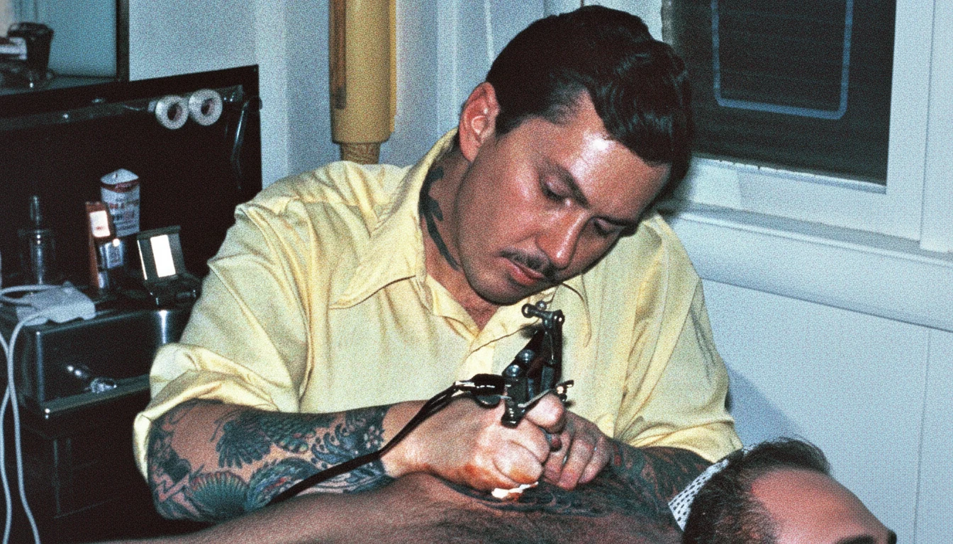 Don Ed Hardy, the influential American tattoo artist known as the godfather of modern American tattooing