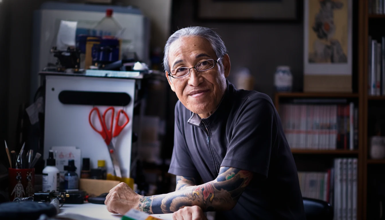 Horiyoshi III (Yoshihito Nakano) — the renowned Yokohama master of Japanese traditional irezumi tattooing