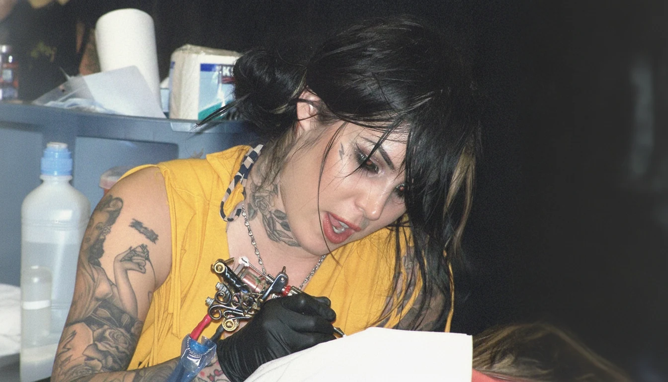 Kat Von D — the celebrity tattoo artist known from the TV show LA Ink
