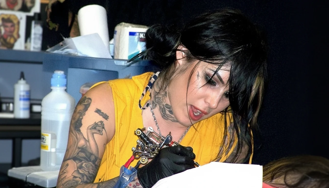 Kat Von D — the celebrity tattoo artist known from the TV show LA Ink