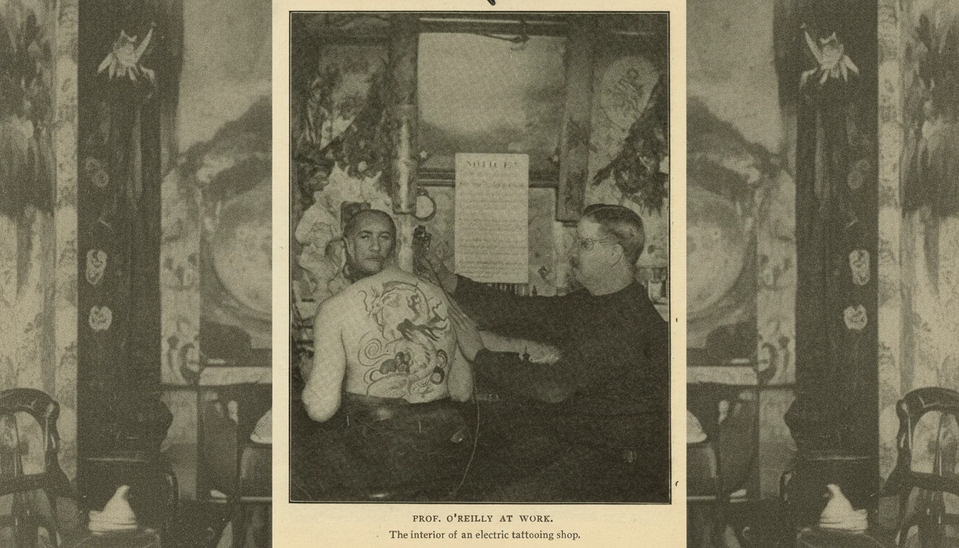Samuel O'Reilly, the tattoo pioneer who patented the first electric tattoo machine