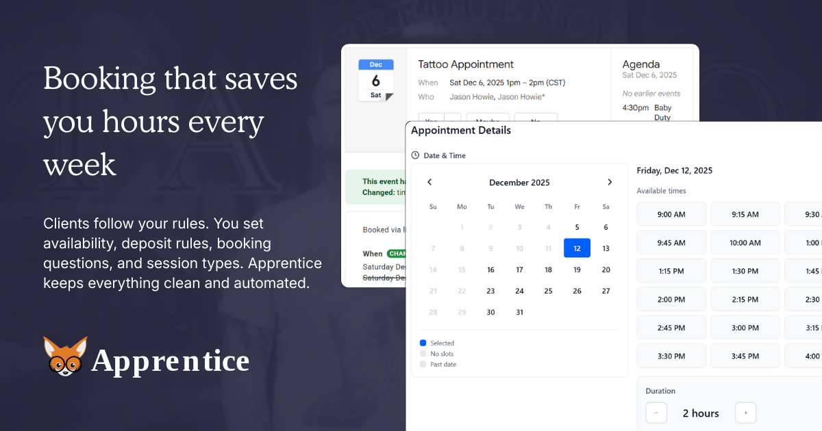 Apprentice screenshot 1